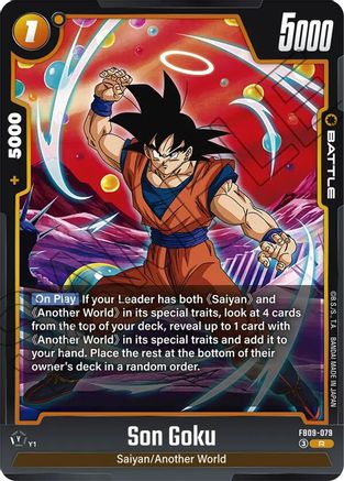 Son Goku - FB09-079 (FB09-079) - Dual Evolution Holofoil