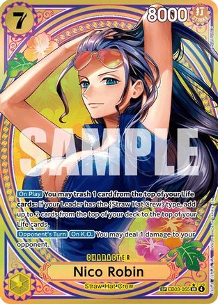 Nico Robin (055) (SP) (EB03-055) - Extra Booster: One Piece Heroines Edition Foil