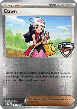 Dawn (Regional Championship) 087  - Holofoil League & Championship Cards - Uncommon