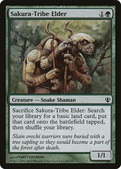 Sakura-Tribe Elder (ARC-068) - Archenemy