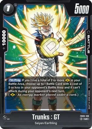 Trunks : GT - FB09-109 (FB09-109) - Dual Evolution