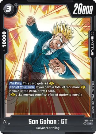 Son Gohan : GT - FB09-105 (FB09-105) - Dual Evolution Holofoil