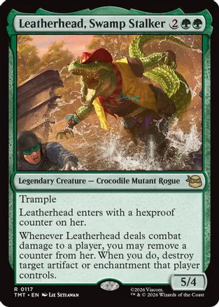 Leatherhead, Swamp Stalker (TMT-117) - Teenage Mutant Ninja Turtles Foil