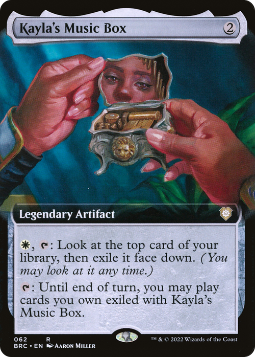 Kayla's Music Box (Extended Art) (BRC-062) - The Brothers' War Commander: (Extended Art)