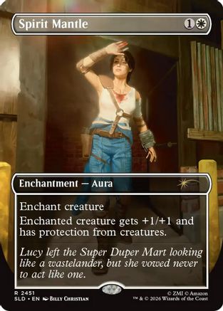 Spirit Mantle (SLD-2451) - Secret Lair Drop Series Foil