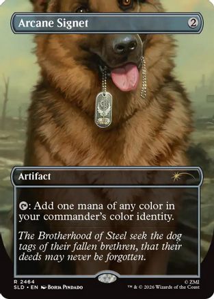 Arcane Signet (2464) (SLD-2464) - Secret Lair Drop Series Foil