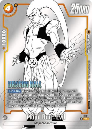 Majin Buu : Evil - FP-060 (Tournament Pack MANGA ver. SPECIAL) (FP-060) - Tournament and Championship Promos Holofoil