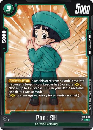 Pan : SH (FB09-063) - Dual Evolution