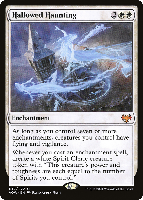 Hallowed Haunting (VOW-017) - Innistrad: Crimson Vow