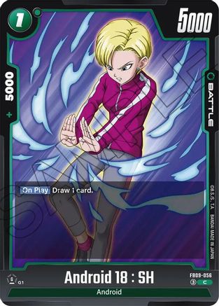 Android 18 : SH (FB09-056) - Dual Evolution