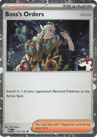 Boss's Orders 114/132  - Holofoil Prize Pack Series Cards - Uncommon