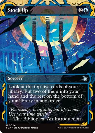 Stock Up (SOA-024) - Secrets of Strixhaven: Mystical Archive Foil