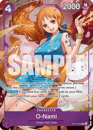 O-Nami - ST18-002 (Dash Pack) (ST18-002) - Extra Booster: One Piece Heroines Edition Foil