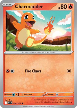 Charmander 020  ME Ascended Heroes - Common