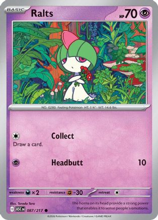 Ralts 087  ME Ascended Heroes - Common