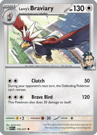 Larry's Braviary 174  ME Ascended Heroes - Uncommon