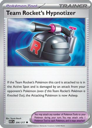 Team Rocket's Hypnotizer 206  ME Ascended Heroes - Uncommon