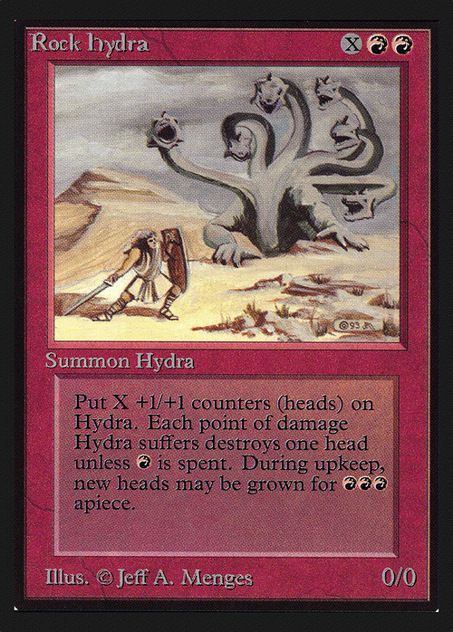 Rock Hydra (IE) (IED-) - Intl. Collectors' Edition
