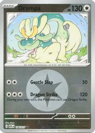 Drampa (Energy Symbol Pattern) 176  - Reverse Holofoil ME Ascended Heroes - Uncommon