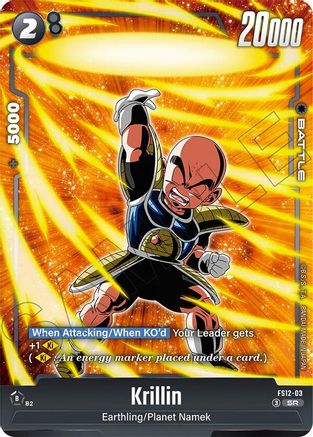 Krillin - FS12-03 (FS12-03) - Starter Deck EX The Beat of Ki Holofoil