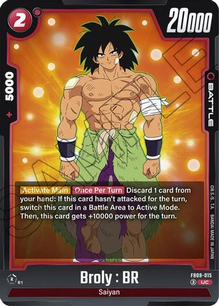 Broly : BR (FB09-015) - Dual Evolution