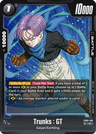 Trunks : GT - FB09-108 (FB09-108) - Dual Evolution