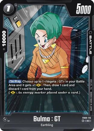 Bulma : GT (FB09-115) - Dual Evolution