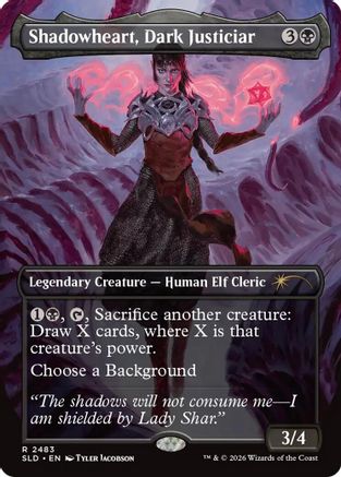 Shadowheart, Dark Justiciar (SLD-2483) - Secret Lair Drop Series