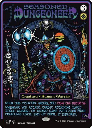 Seasoned Dungeoneer (SLD-2505) - Secret Lair Drop Series