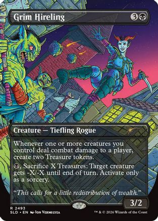 Grim Hireling (SLD-2493) - Secret Lair Drop Series