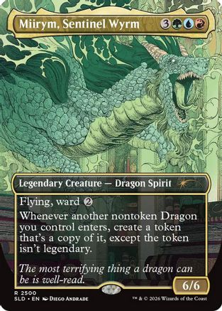 Miirym, Sentinel Wyrm (SLD-2500) - Secret Lair Drop Series