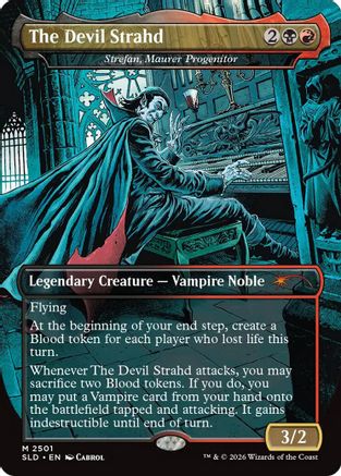 The Devil Strahd - Strefan, Maurer Progenitor (SLD-2501) - Secret Lair Drop Series Foil