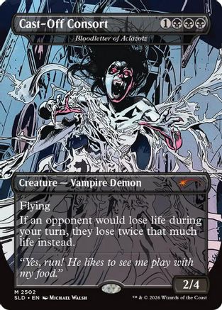 Cast-Off Consort - Bloodletter of Aclazotz (SLD-2502) - Secret Lair Drop Series