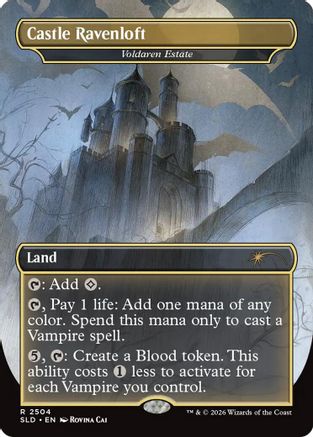 Castle Ravenloft - Voldaren Estate (SLD-2504) - Secret Lair Drop Series