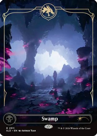 Swamp (2511) (SLD-2511) - Secret Lair Drop Series Foil