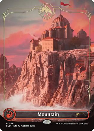 Mountain (2512) (SLD-2512) - Secret Lair Drop Series Foil