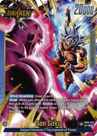 Son Goku - FB09-025 (Alternate Art) (FB09-025) - Dual Evolution Holofoil