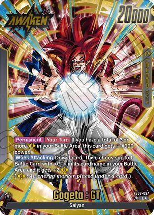 Gogeta : GT (Alternate Art) (FB09-097) - Dual Evolution Holofoil