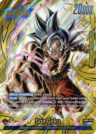 Son Goku - FB09-025 (Super Alternate Art) (FB09-025) - Dual Evolution Holofoil