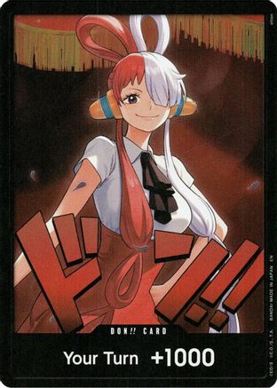 DON!! Card (Uta) - Extra Booster: One Piece Heroines Edition Foil