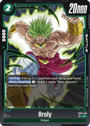 Broly (FB09-069) - Dual Evolution Holofoil