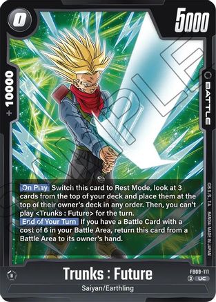Trunks : Future (FB09-111) - Dual Evolution