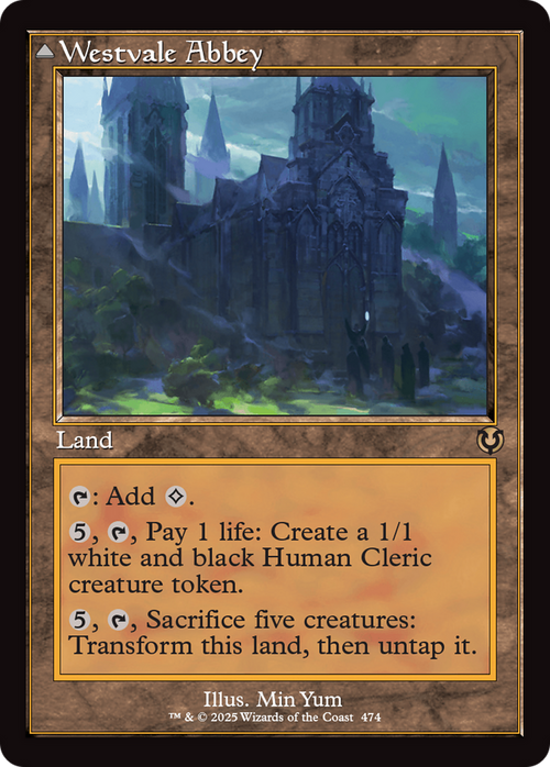 Westvale Abbey (Retro Frame) (INR-474) - Innistrad Remastered