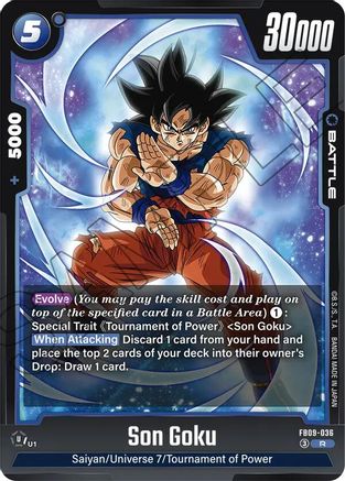 Son Goku - FB09-036 (FB09-036) - Dual Evolution Holofoil