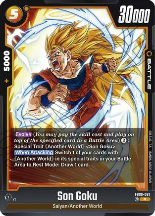 Son Goku - FB09-081 (FB09-081) - Dual Evolution Holofoil