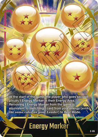 Energy Marker (E-05) (E-05) - Fusion World Energy Markers Holofoil