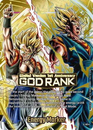 Energy Marker (E-69) (God Rank Version) (E-69) - Fusion World Energy Markers Holofoil