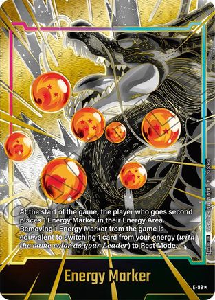 Energy Marker (E-99) (Gold) (E-99) - Fusion World Energy Markers Holofoil