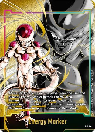 Energy Marker (E-98) (Gold) (E-98) - Fusion World Energy Markers Holofoil