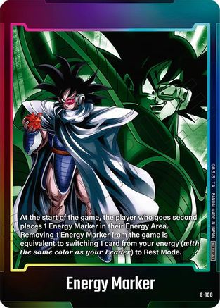Energy Marker (E-108) (E-108) - Fusion World Energy Markers